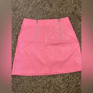 Shein Faux Leather Skirt